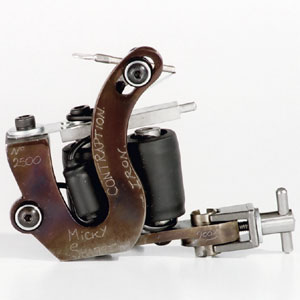 Iron Contraption Tattoo Machine - Shader