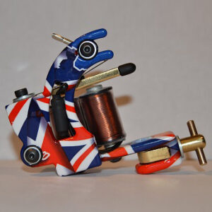 MkIV Line-O-Graph Tattoo Machine - Liner - Union Jack Design