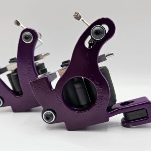 Purple Custom Telephone Dial and Hornet