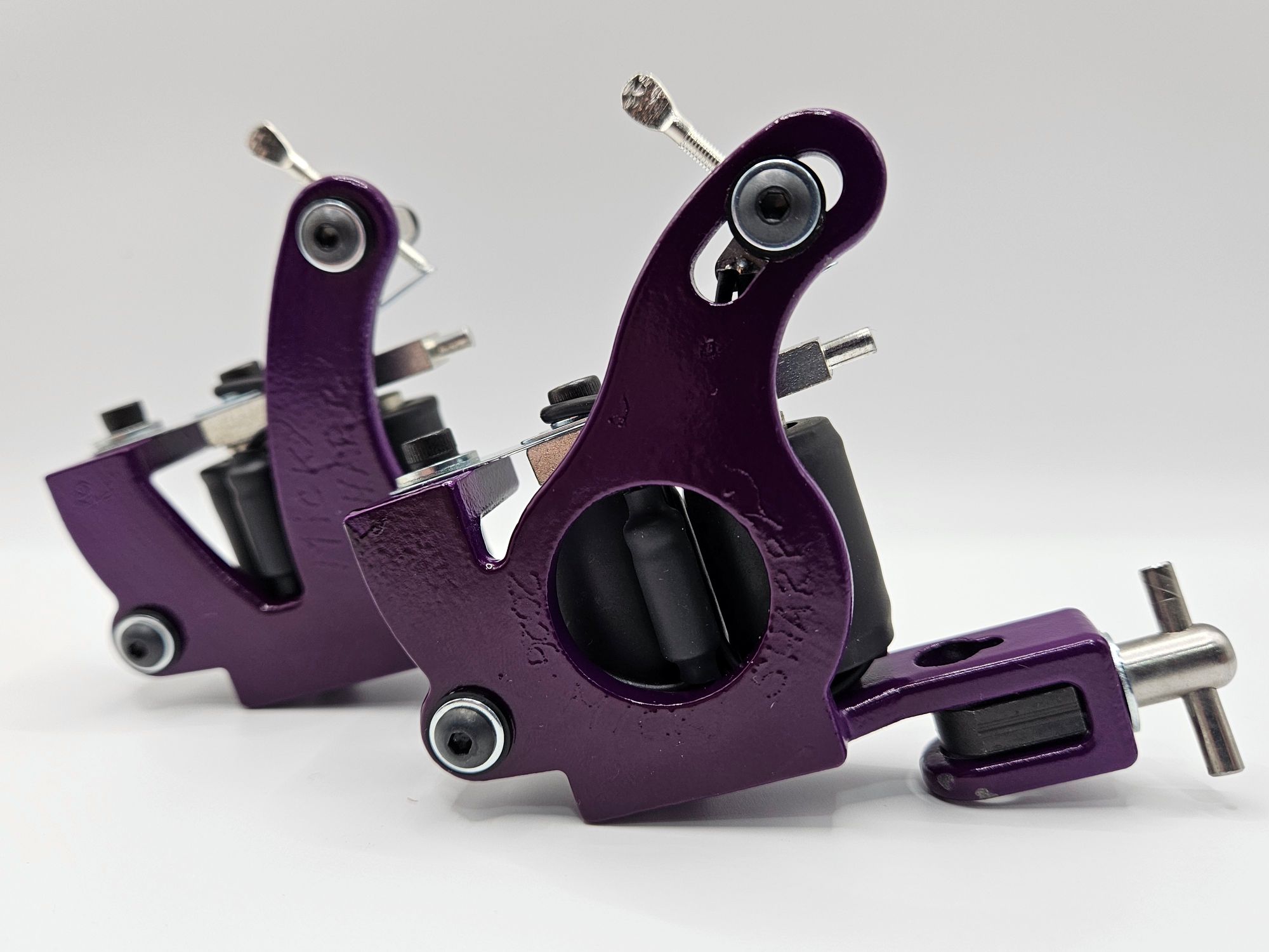 Purple Custom Telephone Dial and Hornet